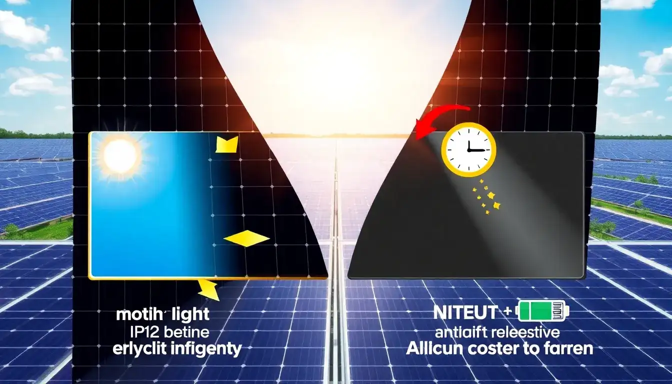How do anti-reflective coatings impact the lifespan of solar panels