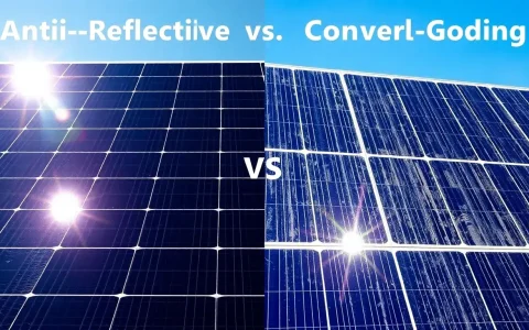 How do anti-reflective coatings compare to other types of solar panel coatings in terms of durability