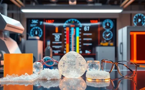 Are there any specific materials used in anti-reflective coatings that are more effective in high-temperature environments