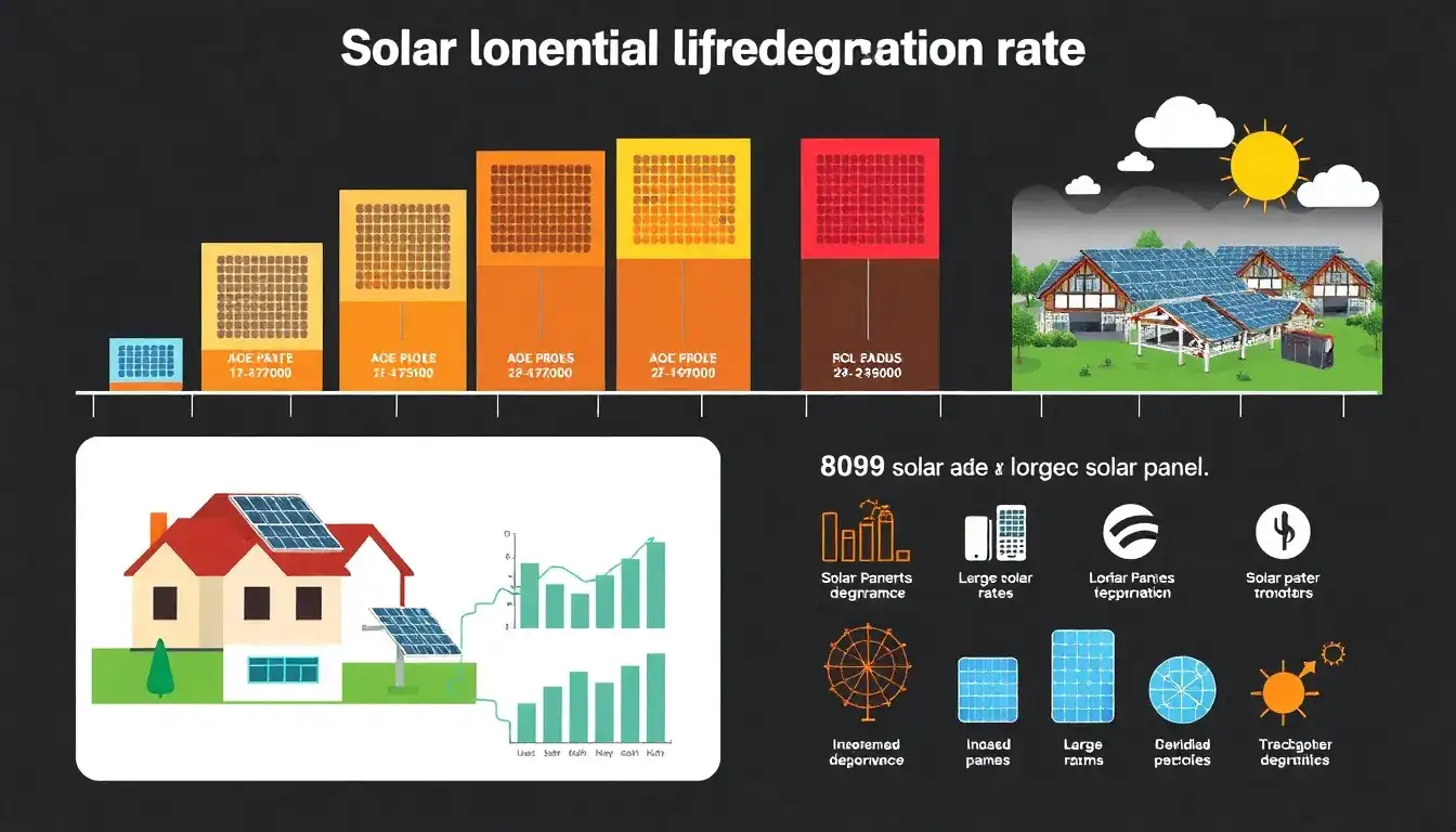Are there specific brands of solar panels known for having a lower degradation rate