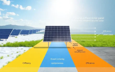 How does ground surface albedo specifically impact bifacial solar panel efficiency