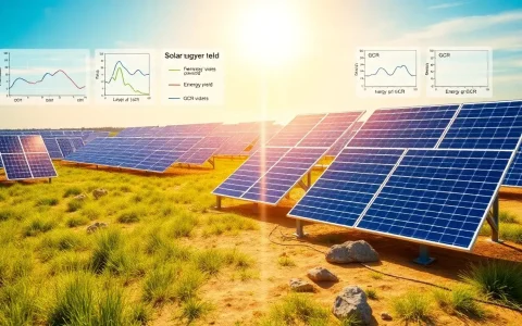 How does the ground coverage ratio (GCR) influence the energy yield of bifacial systems