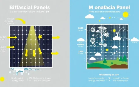 How do bifacial solar panels compare to traditional monofacial panels in terms of durability