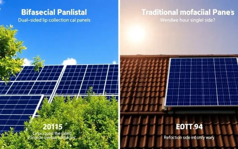 How does the lifespan of bifacial solar panels compare to traditional monofacial panels