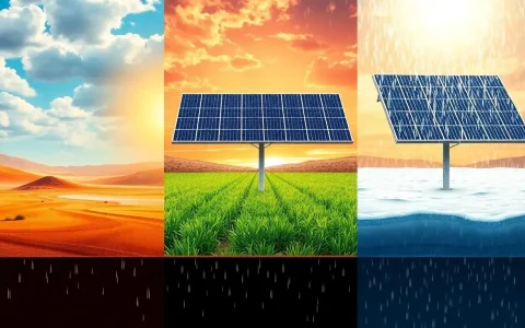 How do environmental conditions impact the performance of bifacial solar panels