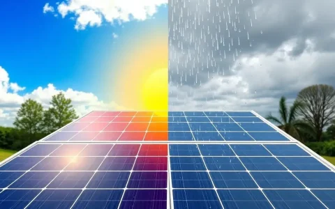 How do bifacial solar panels perform in different weather conditions