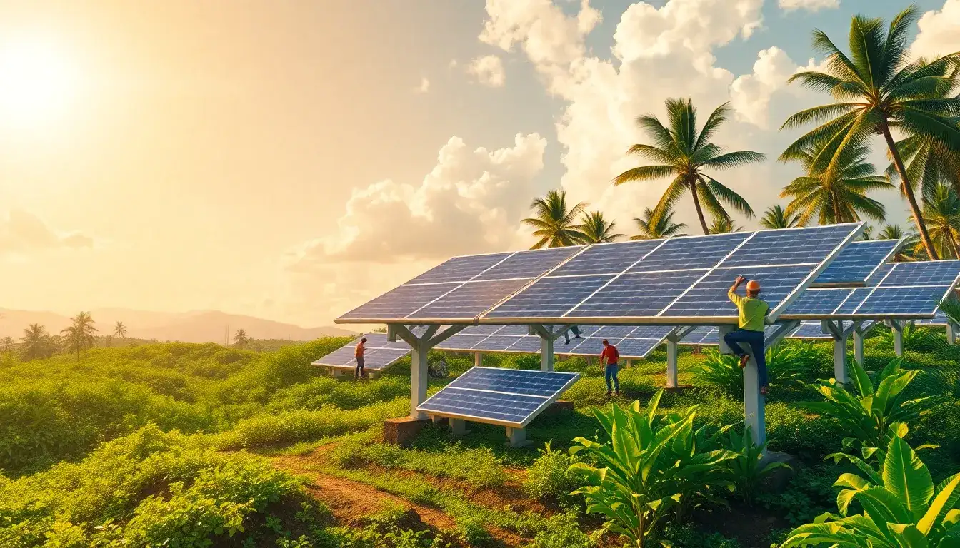 What are the main challenges of installing bifacial solar panels in tropical regions