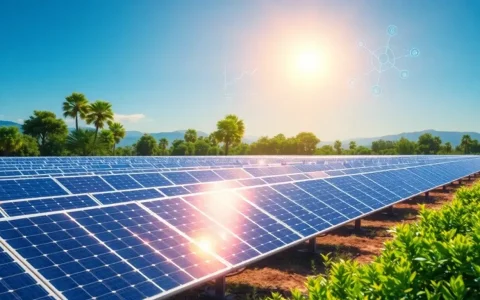 How does AI-powered energy management optimize solar panel performance