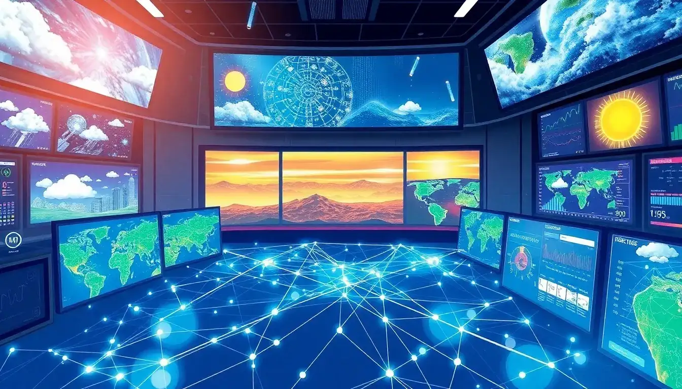 What role do neural networks play in AI weather forecasting