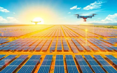How does AI predict maintenance needs in solar energy systems