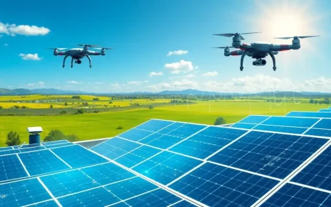 How does AI improve the efficiency of solar panels