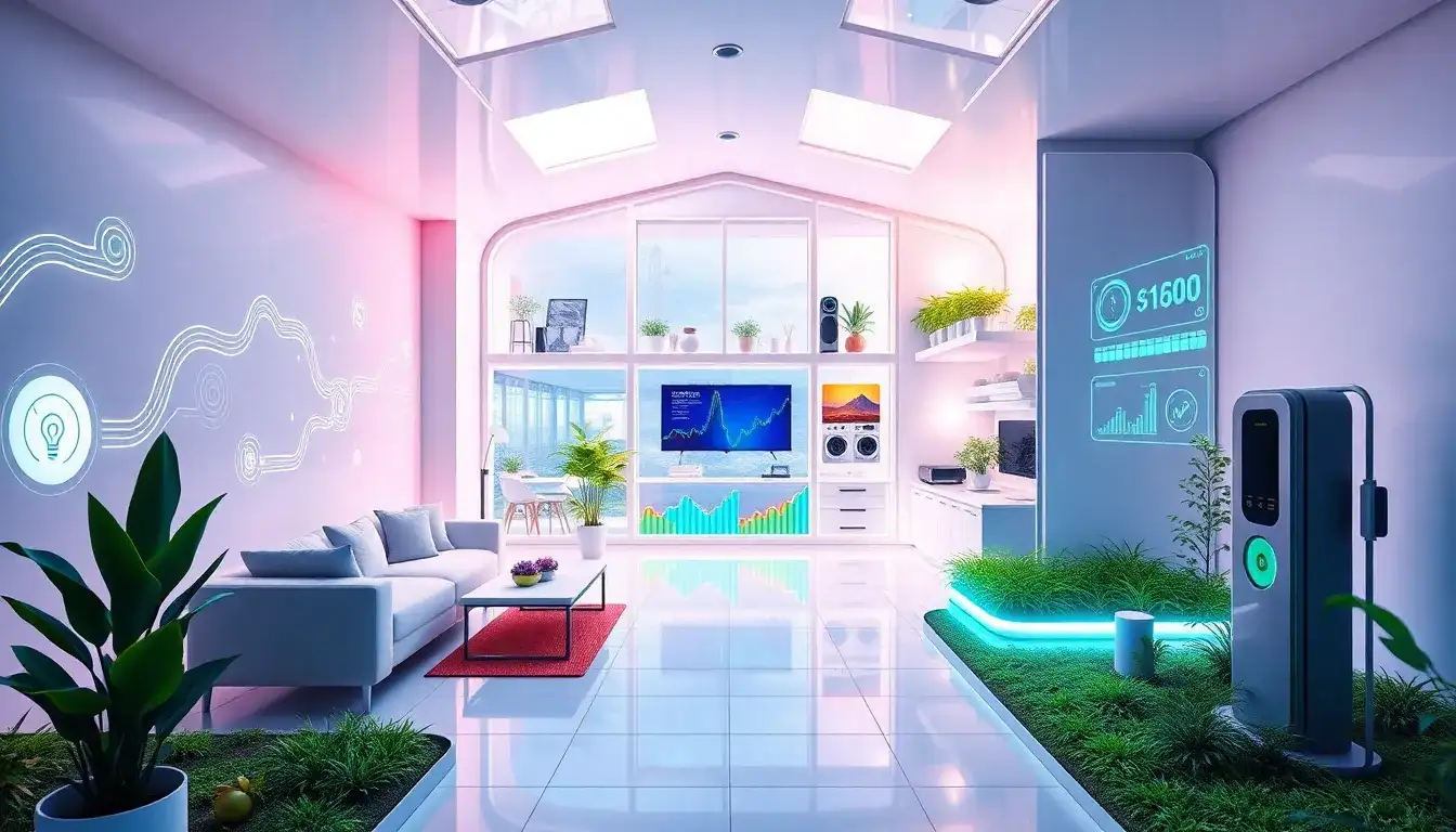 How does AI integrate with smart home energy management systems