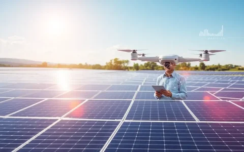 What role does AI play in predictive maintenance for solar panels