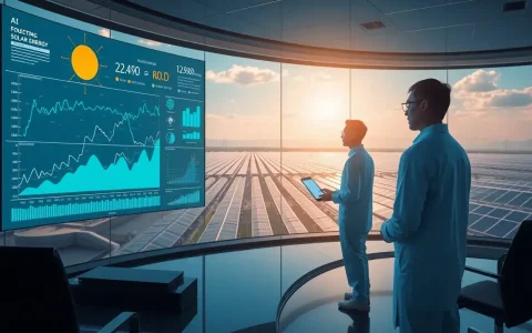 How does AI enhance energy forecasting for solar power