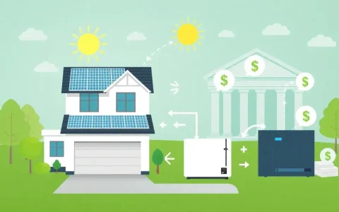 How do solar-and-battery bundled loans work