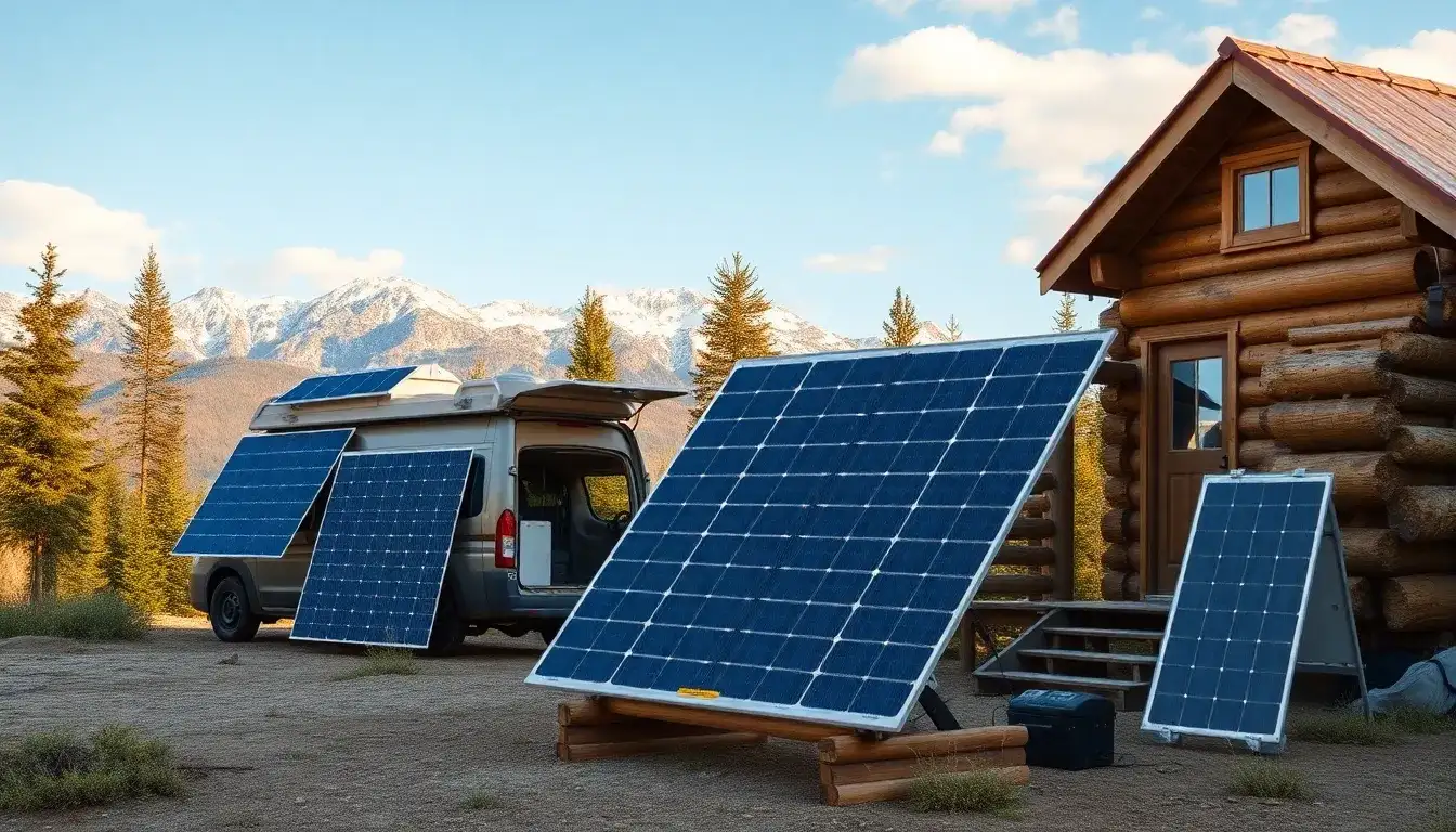 How can I ensure the durability of flexible solar panels in off-grid applications