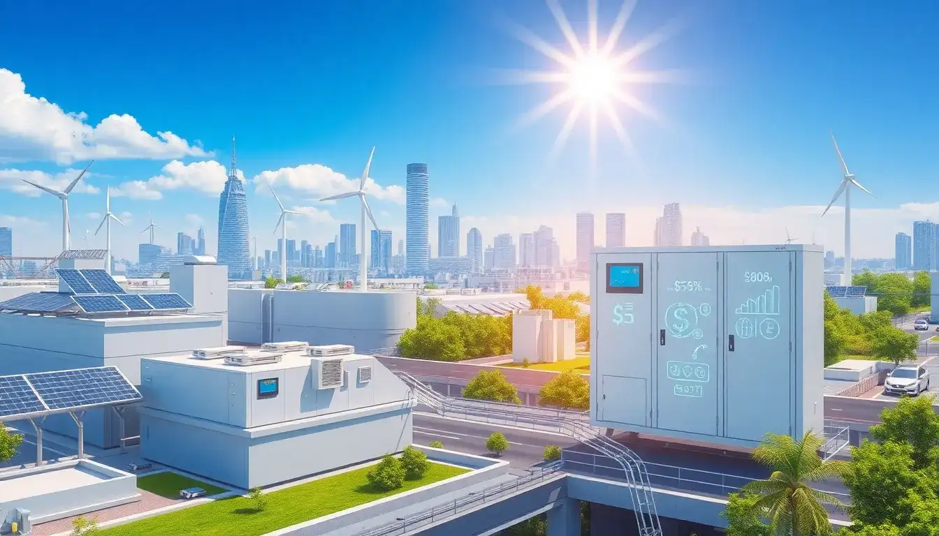 Are there any financing options specifically for commercial energy storage projects