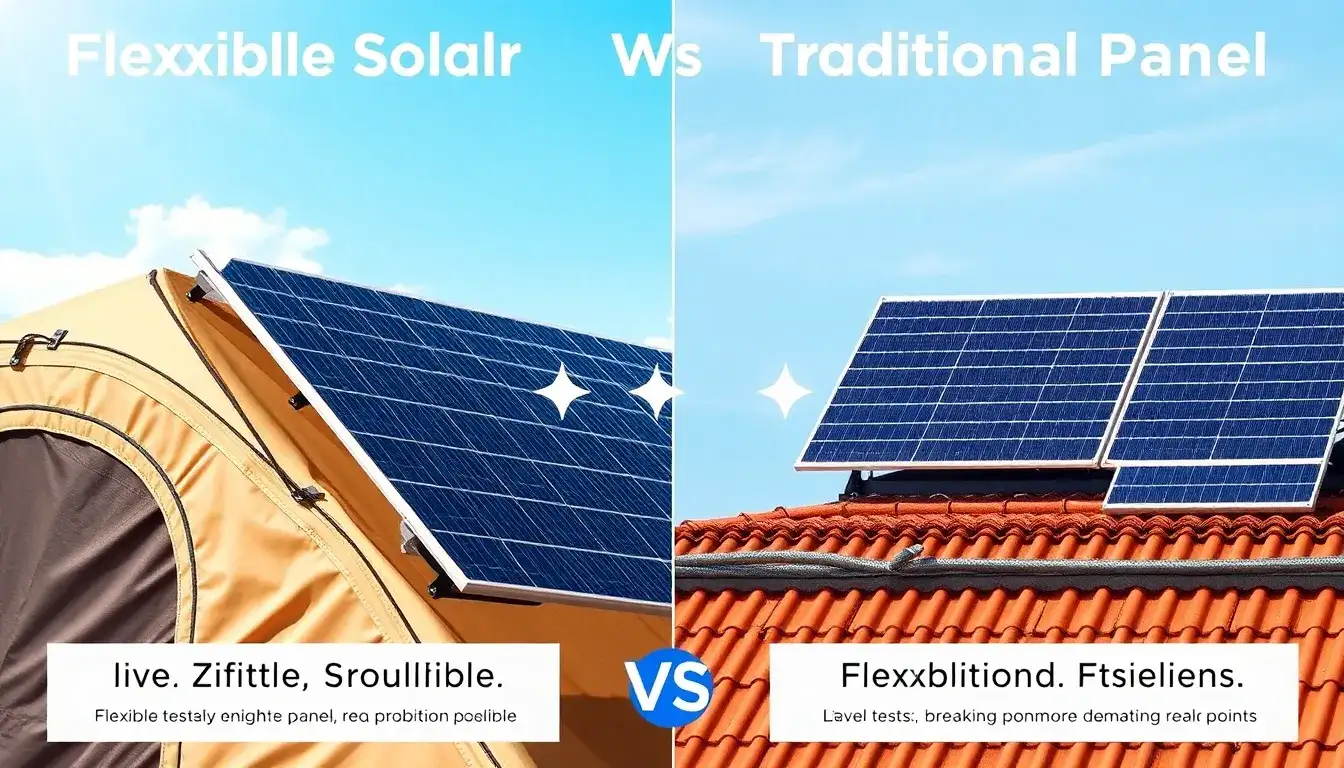 How durable are flexible solar panels compared to traditional solar panels