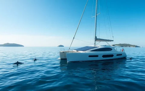 Are there any flexible solar panels that are specifically designed for marine use