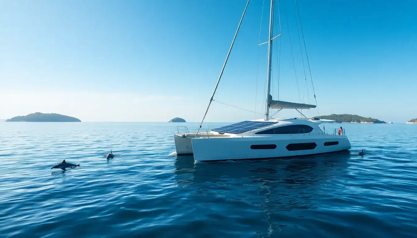 Are there any flexible solar panels that are specifically designed for marine use