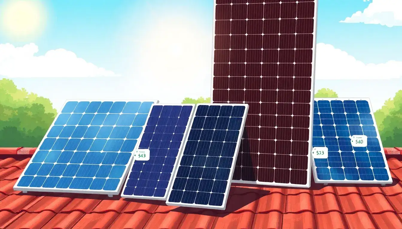 Are there any flexible solar panels that offer a good balance between price and efficiency