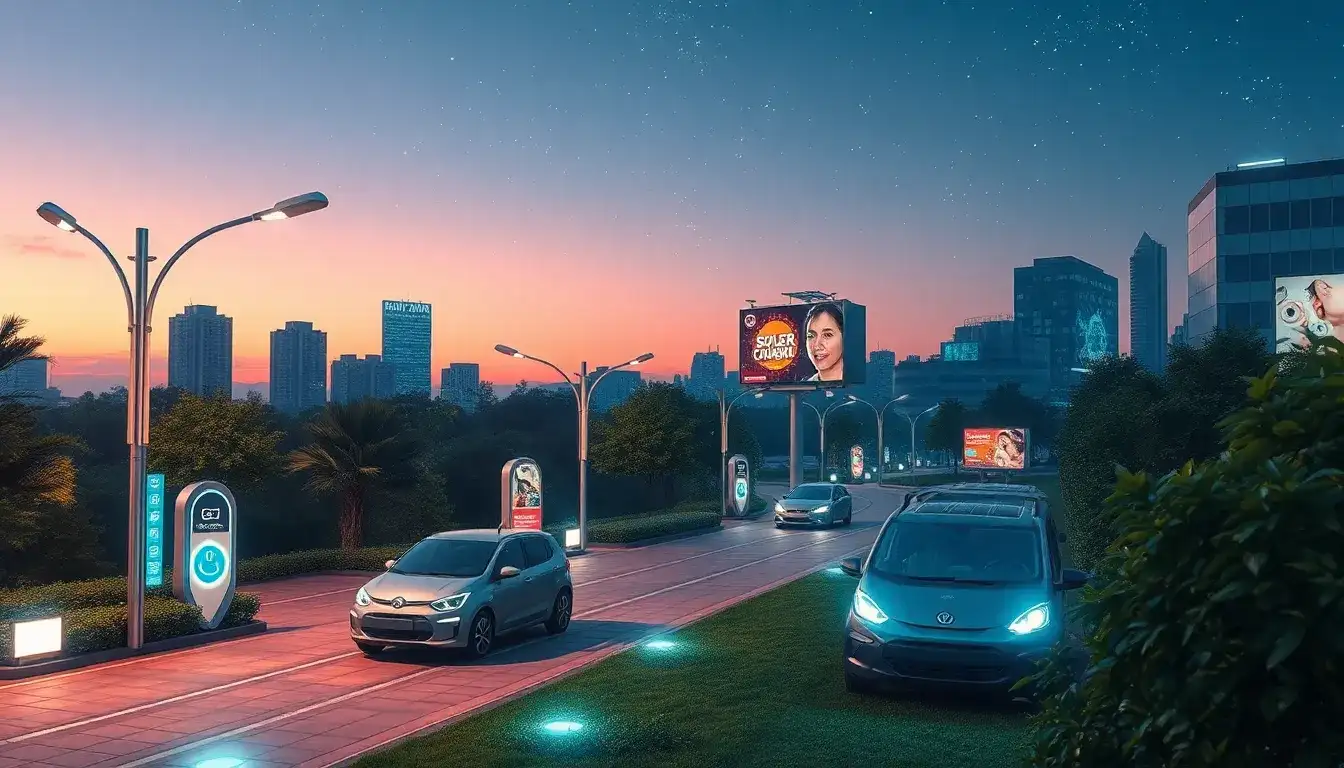 Are there any commercial products available that use night solar panels