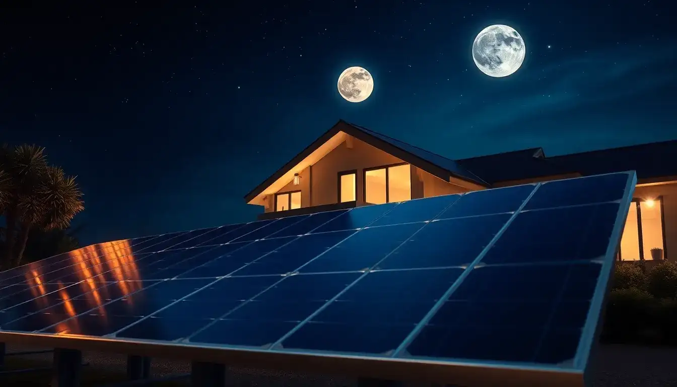 Are there any specific brands known for high-quality night solar panels