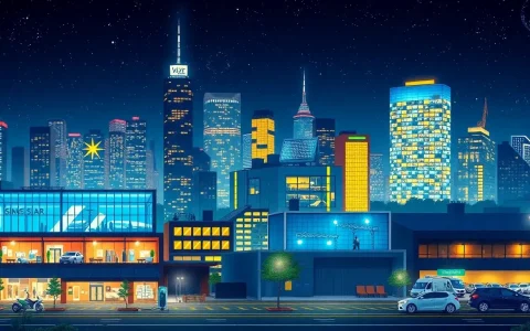 What are the main applications for night solar panels in commercial settings