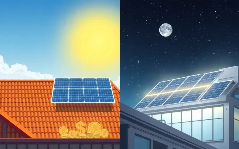 How do nighttime solar panels compare in cost to traditional solar panels