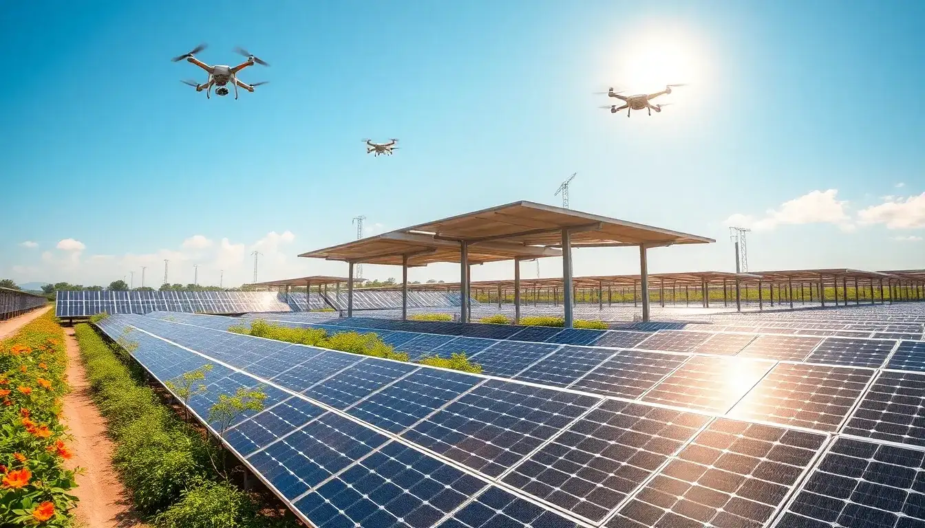 What are the best practices to minimize the impact of high temperatures on solar panels