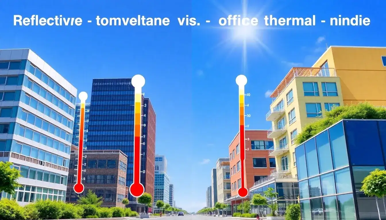 How effective are reflective coatings compared to other passive cooling techniques