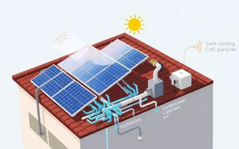 What are the potential drawbacks of using active cooling systems for solar panels