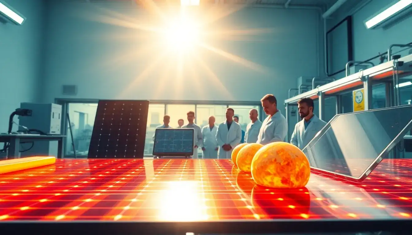 What are the best materials for solar panels to withstand high temperatures