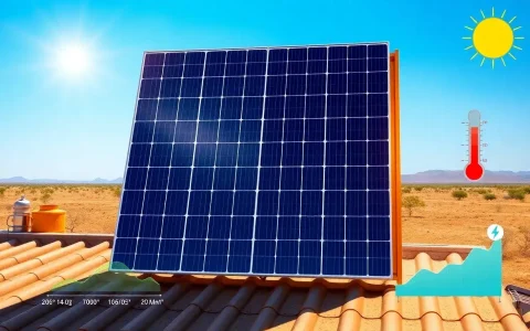 How do bifacial solar panels perform in hot weather