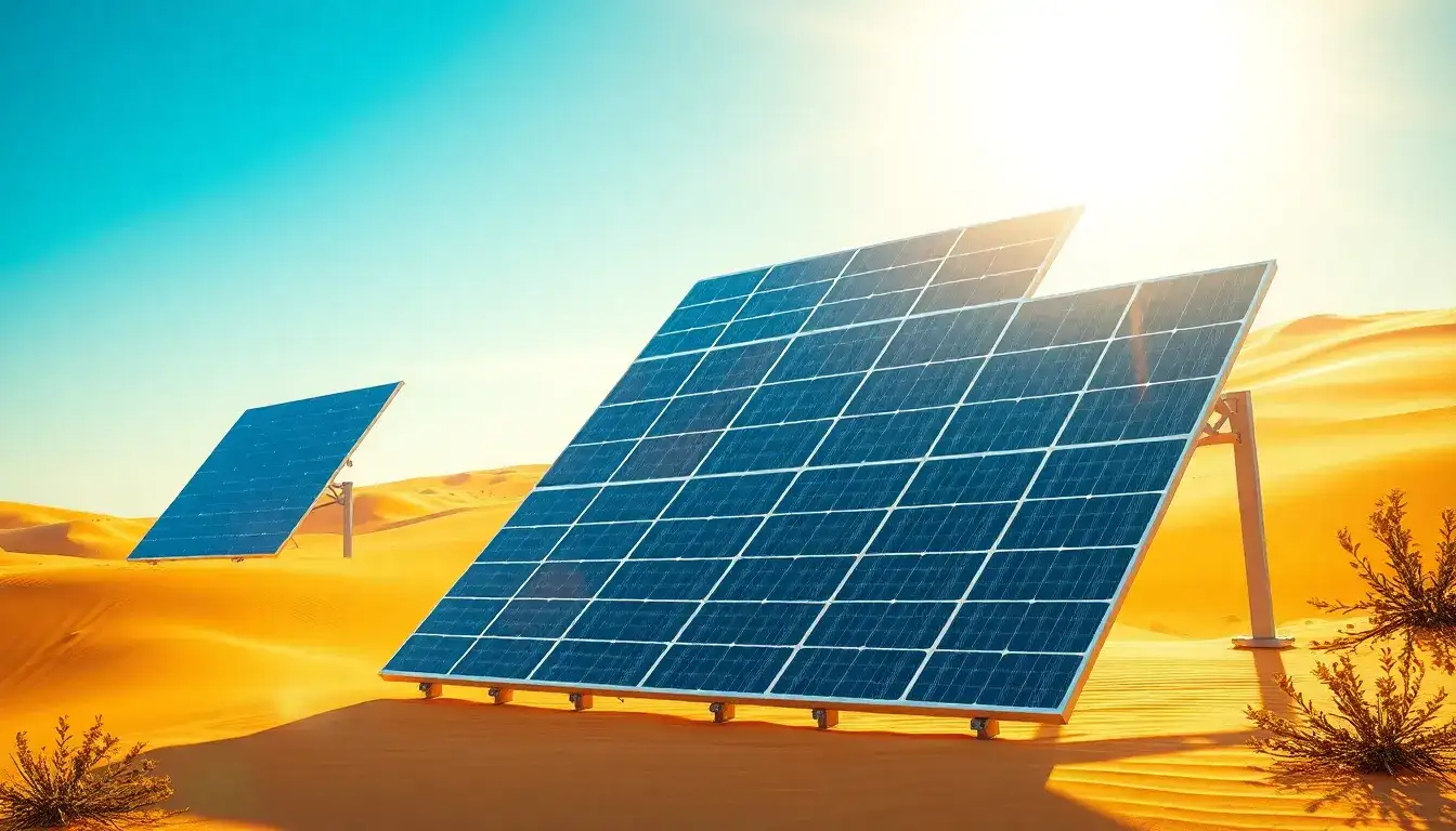 Are there specific brands known for high-temperature resistant solar panels