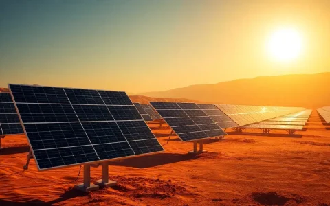 What advancements have been made in solar panel materials for high-temperature environments