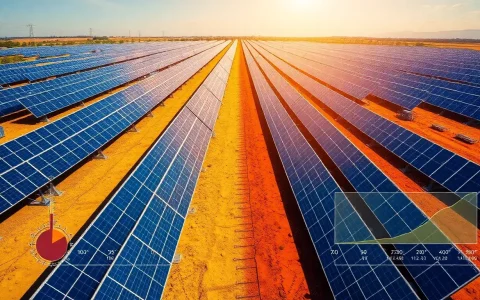 How do temperature coefficients impact the long-term energy production of solar panels