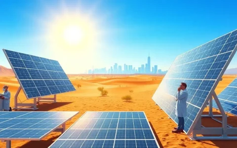Are there any new advancements in solar panel technology that address high temperature issues