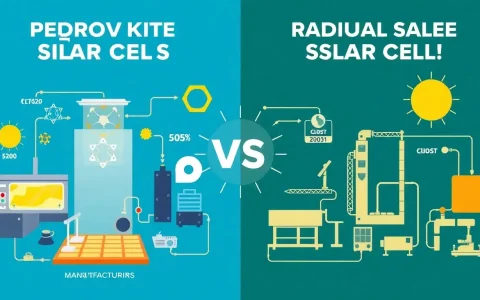 How do the manufacturing costs of perovskite solar cells compare to traditional silicon cells