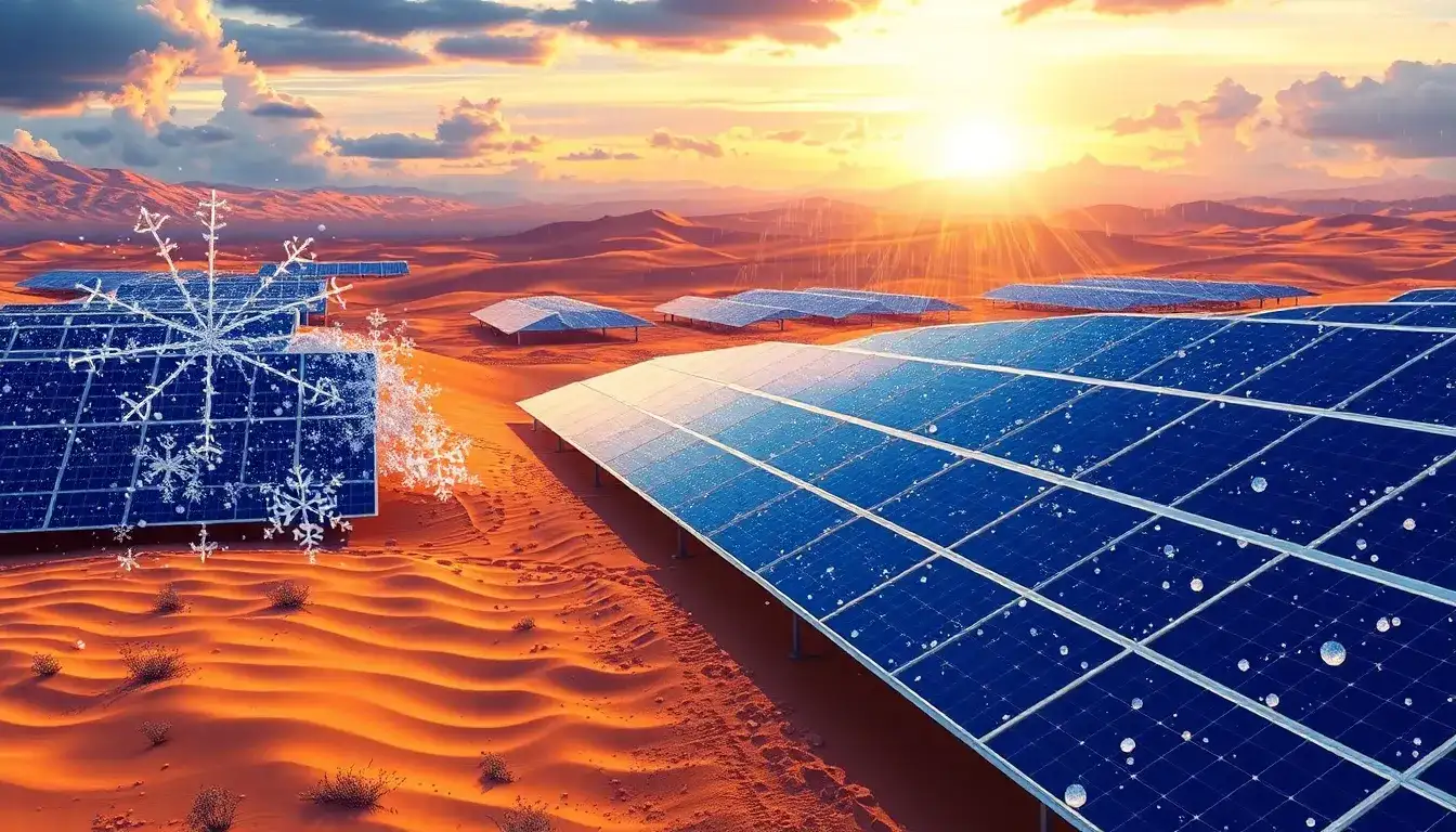 How do perovskite solar cells perform in extreme weather conditions