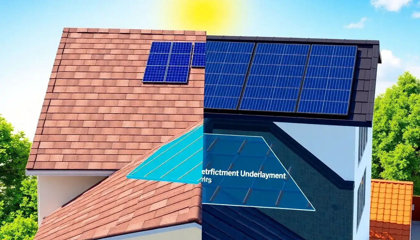 How do solar roof tiles integrate with existing roofing systems