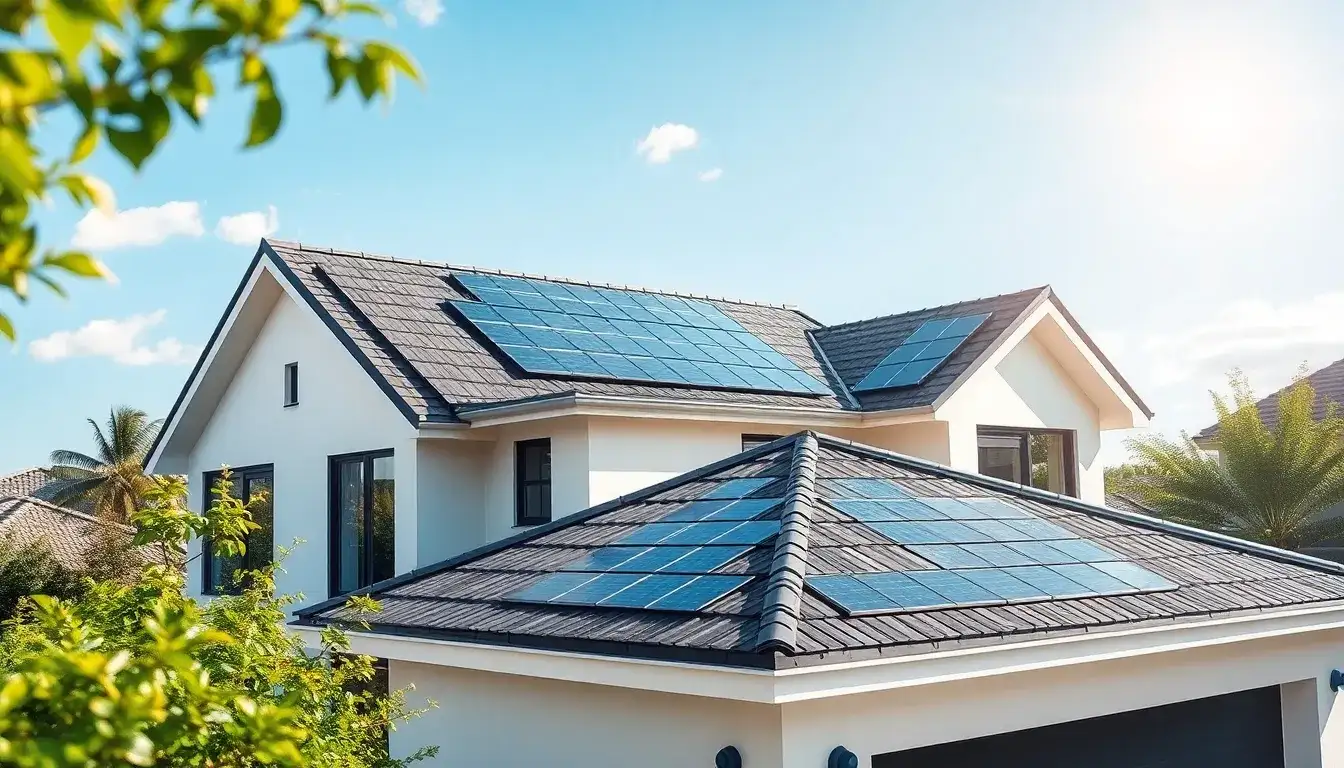 Are there any specific brands of solar roof tiles that are highly recommended