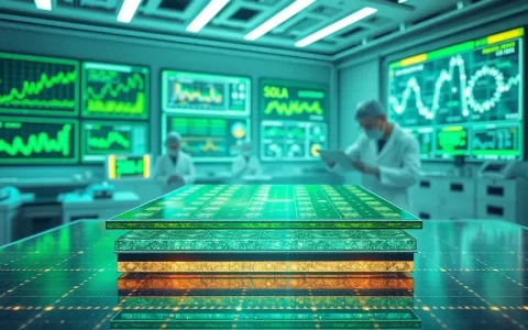 How are perovskite solar cells improving efficiency in thin-film panels