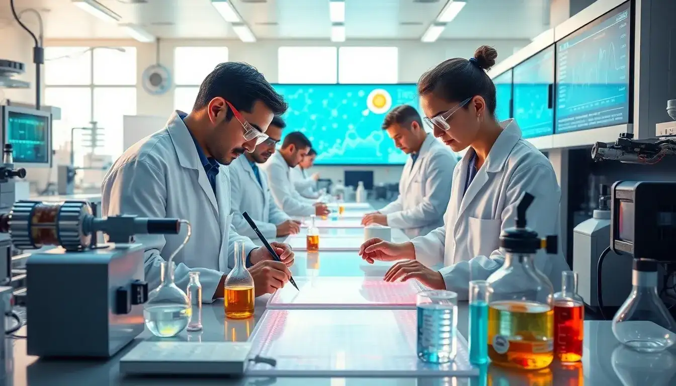 What new materials are being researched for thin-film solar panels