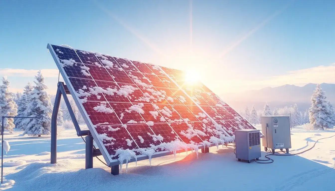 How do N-type solar panels perform in cold weather