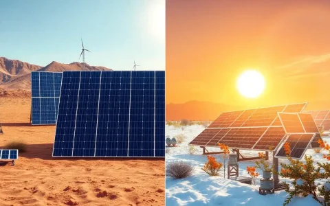 Are there any solar panels that perform well in both hot and cold temperatures