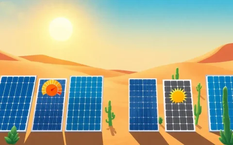 Are there specific brands of solar panels that perform better in extreme heat