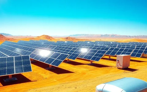 What technologies are being developed to improve solar panel efficiency in hot climates