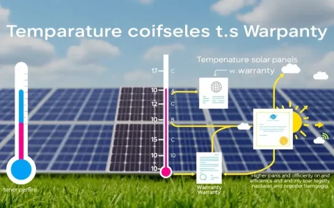 Can the temperature coefficient impact the warranty of solar panels