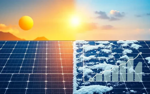 How does temperature variation affect the long-term reliability of solar panels